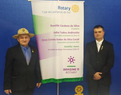 Lions e Rotary empossam novos presidentes