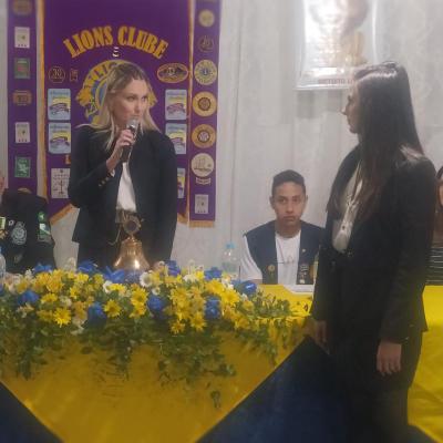 Lions e Rotary empossam novos presidentes