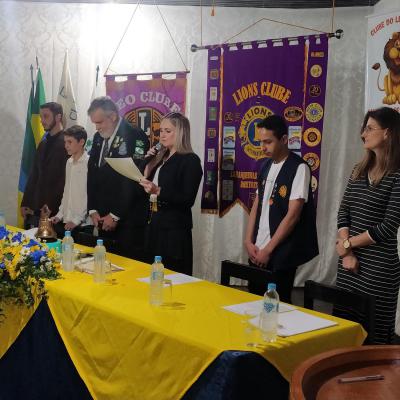 Lions e Rotary empossam novos presidentes