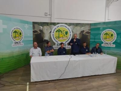 Sociedade Rural do Centro Oeste do Paraná realiza prestação de contas e posse da nova diretoria