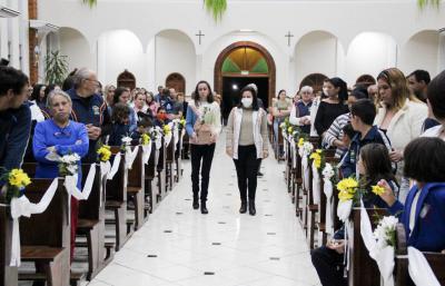 Missa De Ação de Graças marcou a Abertura da Semana Nacional da Pessoa com Deficiência Intelectual e Múltipla em Laranjeiras do Sul 