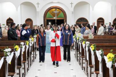 Missa De Ação de Graças marcou a Abertura da Semana Nacional da Pessoa com Deficiência Intelectual e Múltipla em Laranjeiras do Sul 