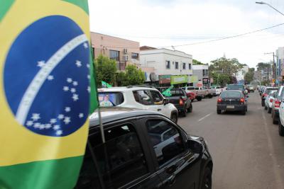 Motociata da Independência foi realizada em Laranjeiras do Sul (07/09)