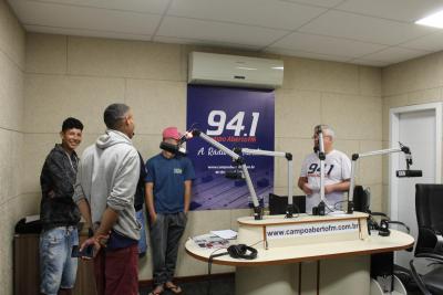 Ouvintes do Bairro São Miguel visitaram a Campo Aberto FM