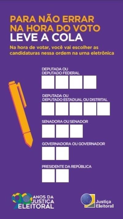 É amanhã! Se prepare para votar!