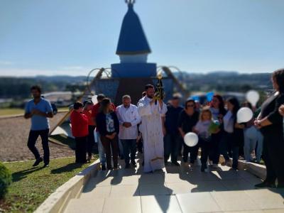 Réplica da Imagem de Nossa Senhora Aparecida Chega ao Santuário de Laranjeiras do Sul