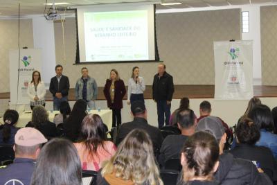 Primeiro dia do curso para produção de queijo artesanal tem mais de 90 participantes 