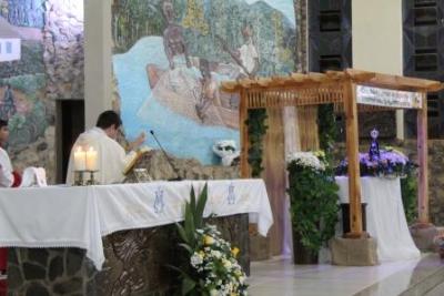 Devotos de Nossa Senhora Aparecida lotaram o Santuário para o 6º dia da Novena da Padroeira