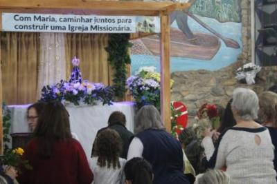 Penúltimo dia da Novena da padroeira, em Laranjeiras do Sul, foi marcada pela emoção dos devotos