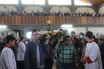 Missa Solene de Aparecida em Laranjeiras do Sul (12/10) teve a participação da Rádio da Família