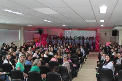 Evento Outubro Rosa Coprossel demonstra força, importância e superação da mulher 