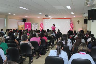 Evento Outubro Rosa Coprossel demonstra força, importância e superação da mulher 