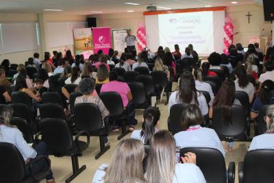 Evento Outubro Rosa Coprossel demonstra força, importância e superação da mulher 