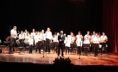EspetÃ¡culo da Banda Municipal de Laranjeiras do Sul lota Cine Teatro