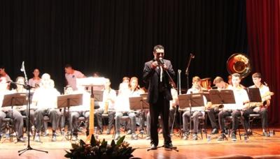 EspetÃ¡culo da Banda Municipal de Laranjeiras do Sul lota Cine Teatro