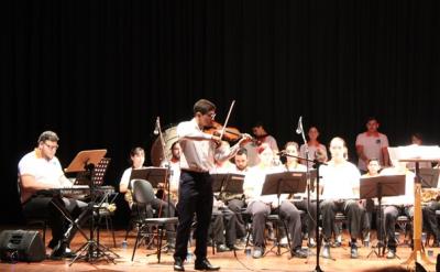 EspetÃ¡culo da Banda Municipal de Laranjeiras do Sul lota Cine Teatro