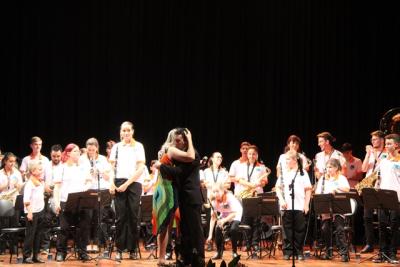EspetÃ¡culo da Banda Municipal de Laranjeiras do Sul lota Cine Teatro