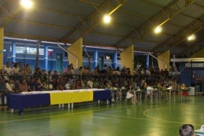 Noite de Autógrafos dos alunos do Jardim 2 da Escola Aluísio Maier foi um verdadeiro sucesso