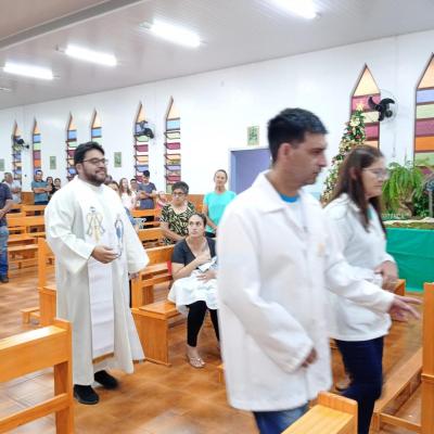 2º Dia do Tríduo em Louvor a Imaculada Conceição reuniu dezenas de Fiéis em Porto Barreiro