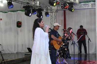 Celebração de Natal contou com Culto nesta quinta-feira (22/12) na Praça Nogueira do Amaral