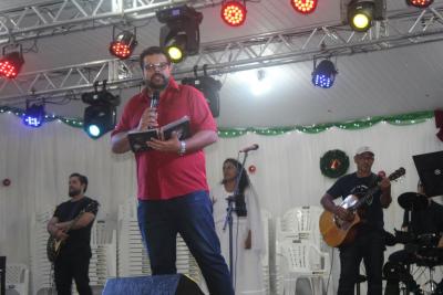 Celebração de Natal contou com Culto nesta quinta-feira (22/12) na Praça Nogueira do Amaral