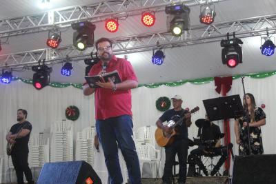 Celebração de Natal contou com Culto nesta quinta-feira (22/12) na Praça Nogueira do Amaral