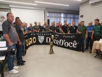 Realizado o Congresso Técnico do Campeonato Paranaense de Futsal Chave Ouro