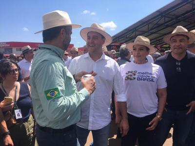 Equipe da Campo Aberto FM visita o Show Rural Coopavel 