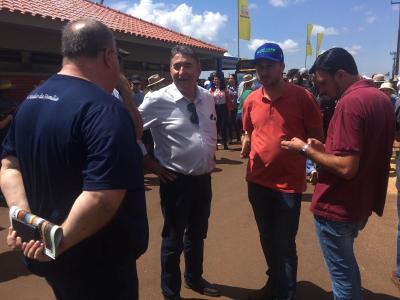 Equipe da Campo Aberto FM visita o Show Rural Coopavel 