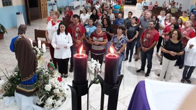 2º dia do Tríduo em Louvou a São José no Bairro Cristo Rei reuniu dezenas de fiéis