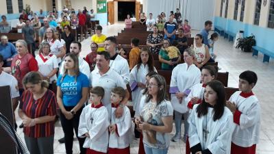 2º dia do Tríduo em Louvou a São José no Bairro Cristo Rei reuniu dezenas de fiéis