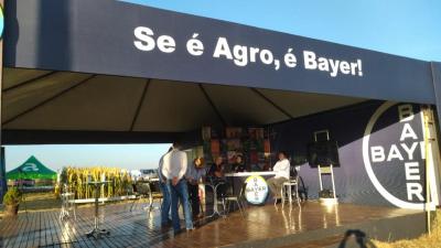 Iniciou o dia de Campo da Coprossel no Centro de Eventos de Laranjeiras do Sul