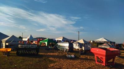 Iniciou o dia de Campo da Coprossel no Centro de Eventos de Laranjeiras do Sul