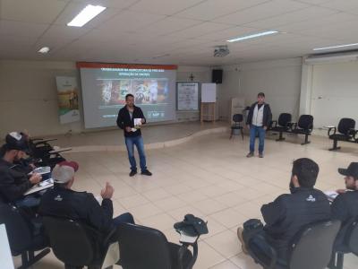 Coprossel e Sindicato Rural de Laranjeiras do Sul realizam curso sobre uso de Drone na agricultura