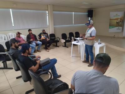 Coprossel e Sindicato Rural de Laranjeiras do Sul realizam curso sobre uso de Drone na agricultura