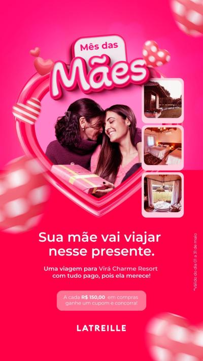 Promoção Dia das Mães Latreille Jeans Laranjeiras 