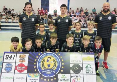 Jogos pelo Sub 7, 9 e 11, abriram a Copa Garotinho de Futsal Categorias de Base