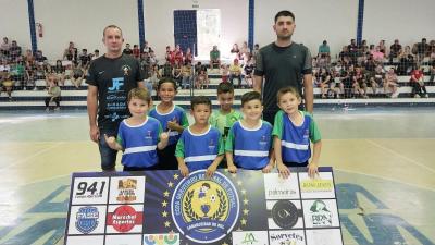 Jogos pelo Sub 7, 9 e 11, abriram a Copa Garotinho de Futsal Categorias de Base