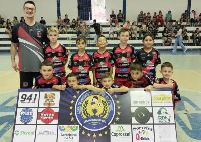 Jogos pelo Sub 7, 9 e 11, abriram a Copa Garotinho de Futsal Categorias de Base