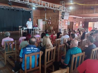 Curso de Arbitragem de Bolão realizado em Laranjeiras do Sul 