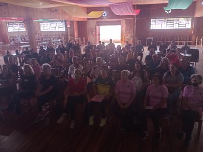 Curso de Arbitragem de Bolão realizado em Laranjeiras do Sul 