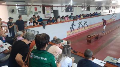 Curso de Arbitragem de Bolão realizado em Laranjeiras do Sul 