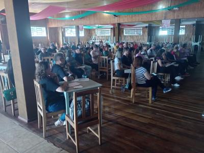 Curso de Arbitragem de Bolão realizado em Laranjeiras do Sul 