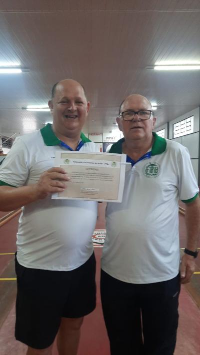 Curso de Arbitragem de Bolão realizado em Laranjeiras do Sul 