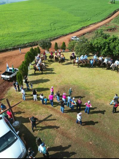 Com apoio do Núcleo Feminino Coprossel, a festa na comunidade N. Sra. de Guadalupe foi um sucesso 