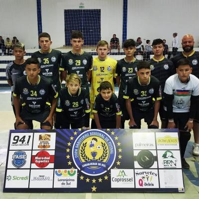 Neste sábado (13), Sub 13 e Sub 15 movimentaram a Copa Garotinho de Futsal Base.