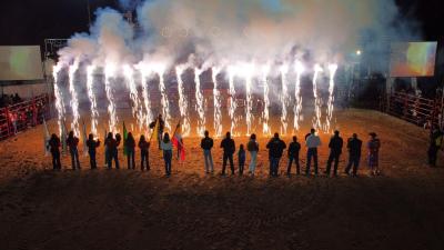 Festa em louvor a Santa Rita de Cássia em Porto Barreiro reuniu centenas de fiéis