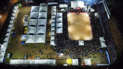 Festa em louvor a Santa Rita de Cássia em Porto Barreiro reuniu centenas de fiéis