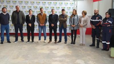 LS: Inaugurada base regional do Samu 