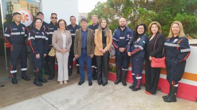 LS: Inaugurada base regional do Samu 